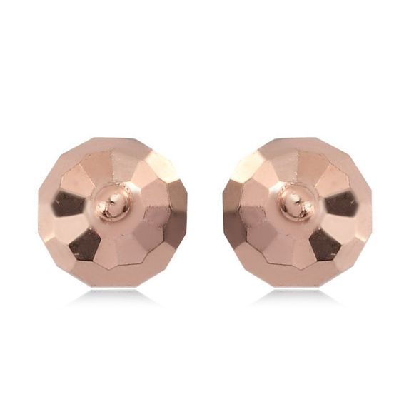 Jewelry - 14K RG Over Sterling Silver Stud Earrings